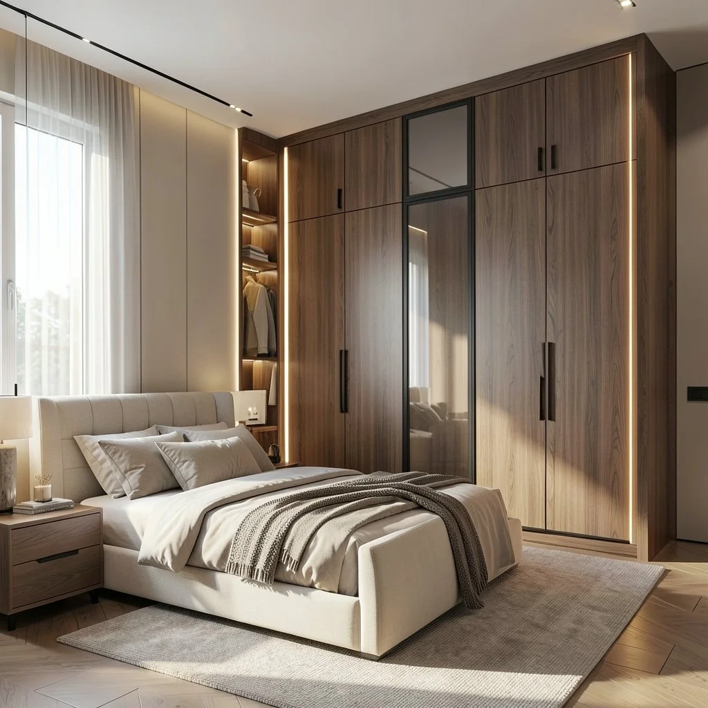Custom built-in wardrobe